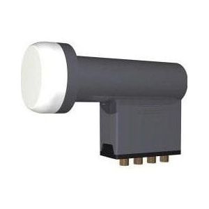 Kreiling Universele Quattro LNB (Quattro LNB, 40 mm), LNB, Zwart