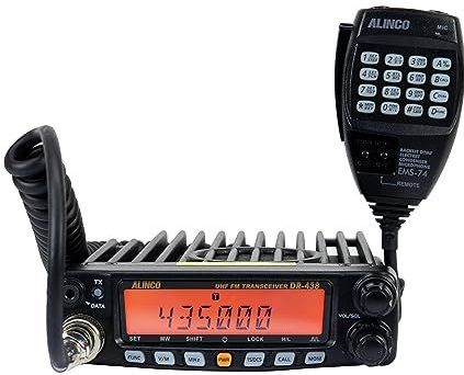 UHF-radiostation Alinco DR-438-HE, 200CH, 400-470MHz, DTMF, Squelch, 13,8V, 1024DCS-50CTCSS