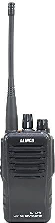 Alinco - DJ VX 46E - Handheld Radio - Zwart - IP67 - 446 MHz