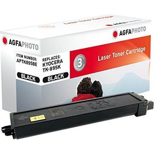 AgfaPhoto APTK895BE Lasertonercartridge, 12.000 pagina's, zwart, 1 stuk