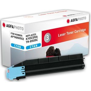 AGFAPHOTO, Toner, Cyaan tonercartridge (Alternatief voor: Kyocera TK-8505C) (C)