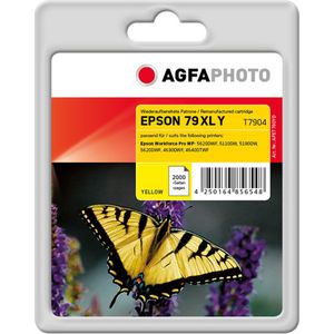 AGFAPHOTO, Inkt, - Geel - Gereviseerd - Inktpatroon (Alternatief voor: Epson 79XL, Epson C13T79044... (Y)