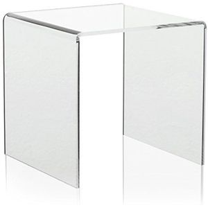 U-standaard van plexiglas (10 x 10 cm) voor vazen/figuren in vitrine/vitrine en tentoonstelling