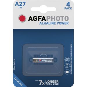 Agfaphoto-alkalinebatterij, LR27, V27A, 12V-voeding, blisterverpakking (1-pack) - 110-804705