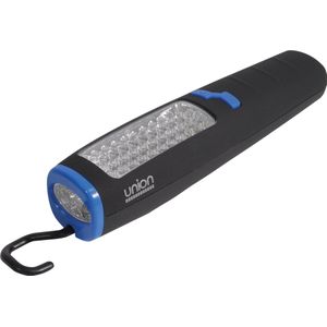 Union LED werklamp met dubbele functie - 30 + 7 LED's - Zaklamp