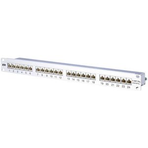 E-dat C6A 24 Port Patchfeld 1HE lsa 130855C-E - Metz Connect