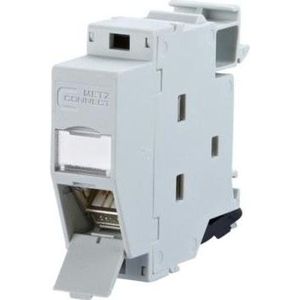 Metz Connect, Stopcontacten, 130B127003-E Socket RJ-45 Grijs