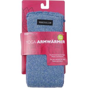 Yogistar Yoga-armwarmers saphire blue - katoen Armwarmers