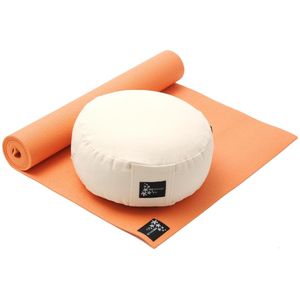Yoga-Set Starter Edition - Meditatie (Yoga mat + meditatiekussen) black Fitnessmat YOGISTAR