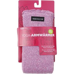 Yogistar Yoga-armwarmers rose - katoen Armwarmers