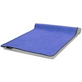 Yogistar Yoga handdoek voor reizen, antislip, blauw