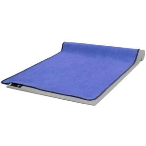 Yogistar Yoga handdoek voor reizen, antislip, blauw