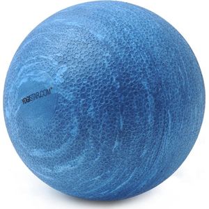 Yogistar Yoga fasciabal - marble blue Yogablok