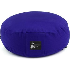 Meditatiekussen - rond royal blue Meditatiekussen YOGISTAR