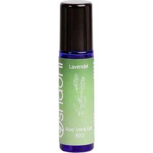 Roll-on verzorgende gel met aloe vera en lavendel, Oshadhi, 10 ml
