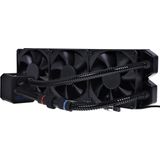 Alphacool - IJsbeer 360 - CPU Waterkoeler - Zwart - Koper - 3 x 120 mm Ventilatoren