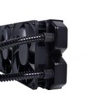 Alphacool - IJsbeer 360 - CPU Waterkoeler - Zwart - Koper - 3 x 120 mm Ventilatoren