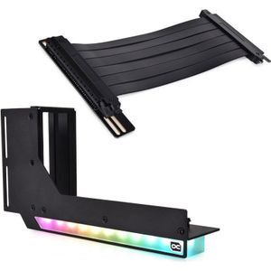 Alphacool Aurora Verticale GPU Beugel, Modding verlichting