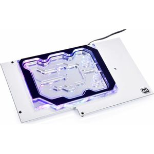Alphacool Ice Block Aurora GPX-N Acryl Actieve Achterplaat 3090 Founders Edition, GPU waterkoelers
