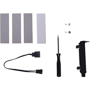 Alphacool Alpha Core M.2 NVMe PCIe 4.0 vloeistofkoeling 1022576, Opslag waterkoelers