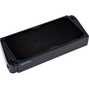 Alphacool 14245 Onderdelen/accessoires voor computerkoelsystemen Radiator (140 mm), Waterkoeling radiatoren, Zwart