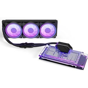 Alphacool Eiswolf 2 AIO - 360mm RTX 3090TI Suprim X met backplate, GPU waterkoelers