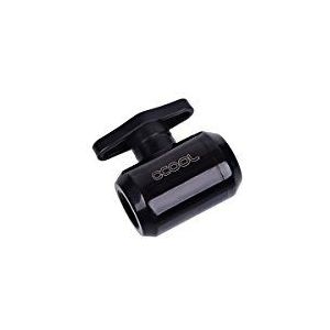 Alphacool - Icicle - Kogelkraan - Zwart - G1/4 Aansluitingen voor Waterkoeling