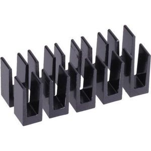 Alphacool GPU Heatsinks 7x7mm zwart 10 stuks., GPU Waterkoeler Accessoires