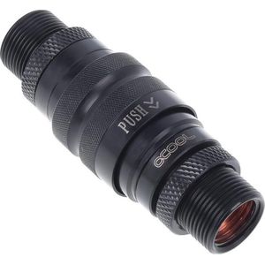 Alphacool - Icicle Snelkoppelingsset - Aansluitingen voor Waterkoeling - Zwart