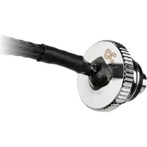Alphacool 17597 ijspegels temperatuursensor plat G1/4 - chroom waterkoeling