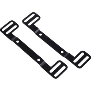 Alphacool 24740 120/140 mm houder ijsbekers - 2 stuks waterkoeling compensatiecontainer voor radiatoren, 14 cm lengte, 5,51 inch breedte, 4,72 inch hoogte, 12 volt, gelegeerd staal, 0 dB (A), 14 cm