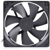 Alphacool Core PWM PC-ventilator Zwart (b x h x d) 140 x 25 x 140 mm