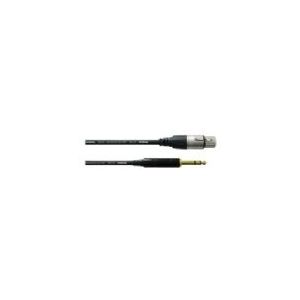 CORDIAL Kabel audio XLR female/jack male stereo 1,5 m kabel AUDIO Essentials XLR/Jack