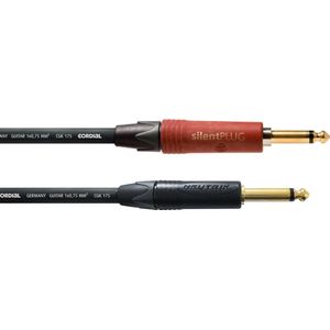 Cordial CSI 9 PP-SILENT instrumentkabel 9 m - Instrumentenkabel