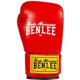 Ben Lee Rocky Marciano Fighter 1100 194006 bokshandschoenen, leer, rood, Eén maat