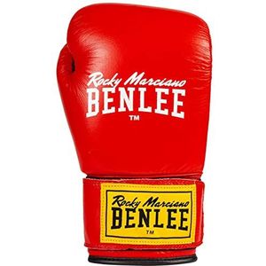 Ben Lee Rocky Marciano Fighter 1100 194006 bokshandschoenen, leer, rood, 12, Eén maat