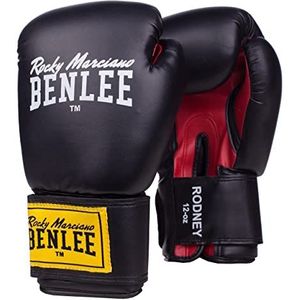 Benlee Rocky Marciano Rodney trainingshandschoenen, zwart/rood, 283 g