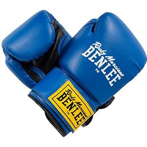 BENLEE Rocky Marciano Bokshandschoenen Training Glovess Rodney, zwart/blauw, 14, 194007