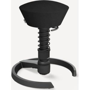 Aeris Swopper Classic ergonomische bureaustoel zwart microvezel zitting