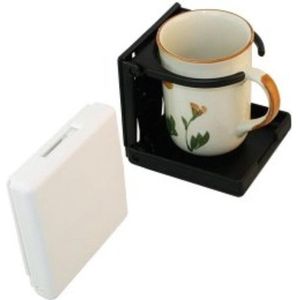 Bekerhouder zwart 10x10cm inklapbaar