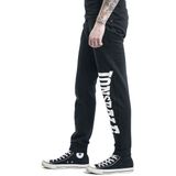 Lonsdale - Logo Large - Sportbroek - Zwart - 100% Gekamd Katoen