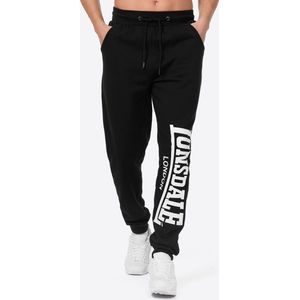 Lonsdale - Logo Large - Sportbroek - Zwart - 100% Gekamd Katoen