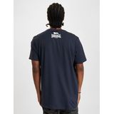 Lonsdale T-shirt met logo voor heren, Rosa Roja, XS/S