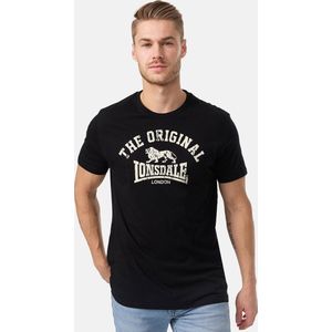 LONSDALE Shirt 'Original'  zwart / wit