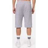 Lonsdale - Logo Jam - Korte Sportbroek - Grijs - 100% Gekamd Katoen