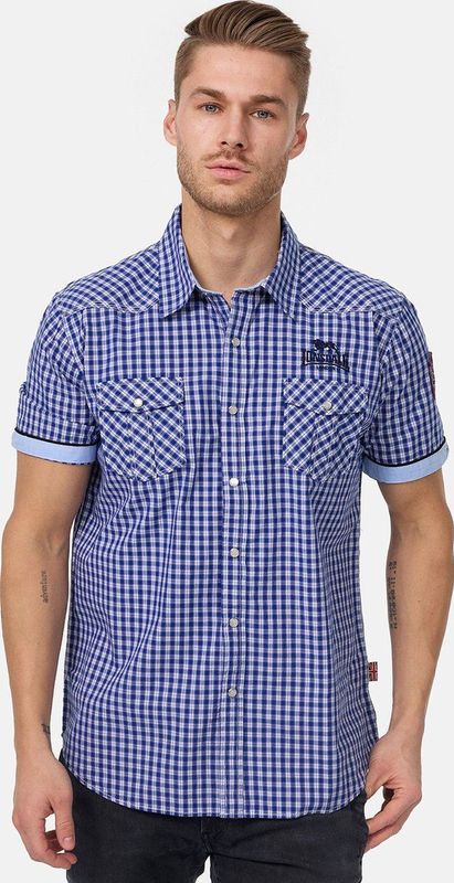 Lonsdale London Berny - T-shirt - Zwart - Katoen - Slim Fit