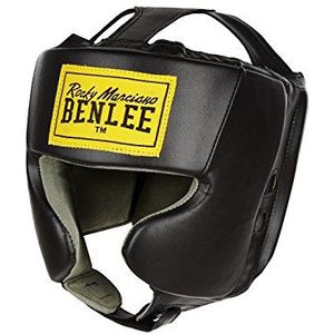 BENLEE Rocky Marciano Hoofdbescherming Mike Boxing Helmet Uniseks, Zwart-Zwart, L-XL