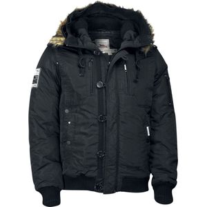 Lonsdale - Jarreth - Winterjas - Zwart - 100% Polyester