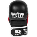 BENLEE Rocky Marciano MMA Sparring bokshandschoenen, zwart, maat S/M