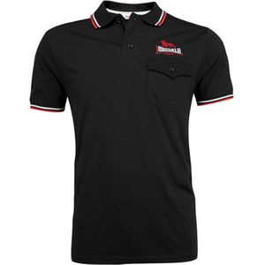 Lonsdale - Lynton - Poloshirt - Zwart - Smalle Pasvorm
